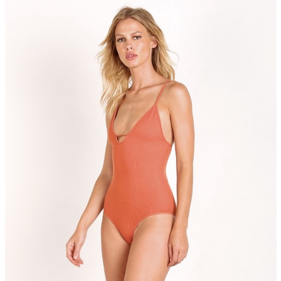 Intimately Free People Mauve/ Rose Pink Bodysuit M/L - Picture 3 of 7